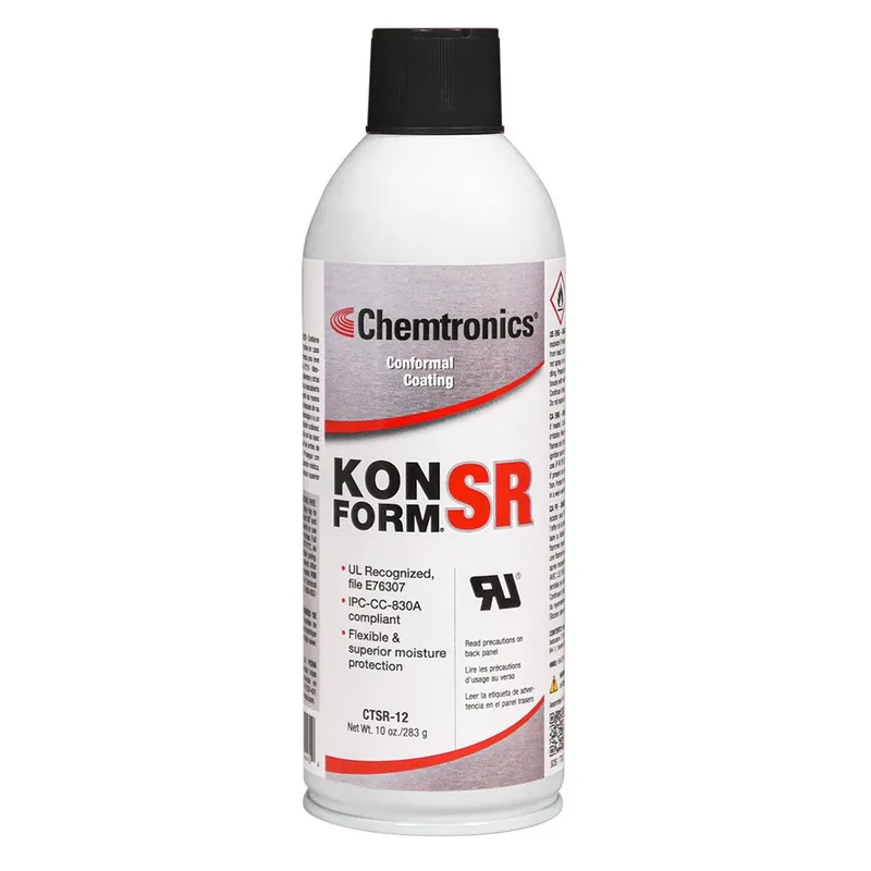 Chemtronics CTSR-12 Konform SR Silicone Conformal Coating, 10 oz. Can