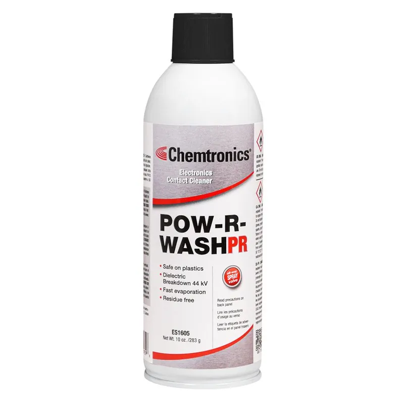 Chemtronics ES1605 Pow-R-Wash PR Contact Cleaner, 10 oz. Can