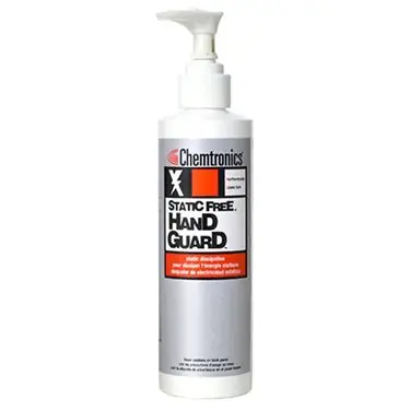 Chemtronics C805 Static Free Hand Guard Lotion, 8 oz. Bottle, includes Pump