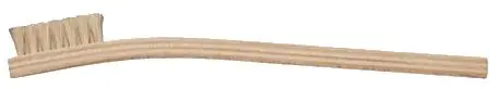 Techspray 2021-1 TechClean® Brush with Hog Hair Bristles & Wood Handle, 7.75" OAL