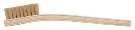 Techspray 2022-1 TechClean® Brush with Hog Hair Bristles & Wood Handle, 8.375" OAL