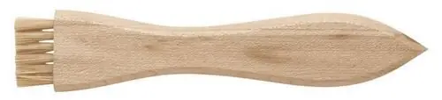 Techspray 2027-1 TechClean® Brush with Hog Hair Bristles & Wood Handle, 4.94" OAL