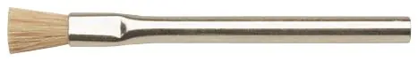 Techspray 2033-1 TechClean® Brush with Horse Hair Bristles, 0.75" Trim & Zinc Plated Steel Handle, 4.5" OAL