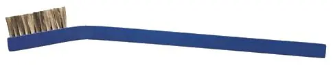 Techspray 2040-1 TechClean® Conductive Brush with Horse Hair Bristles & Anodized Aluminum Handle, 6.44" OAL