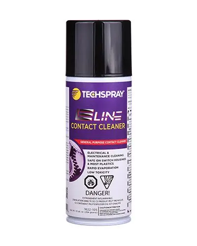 TechSpray 1622-10S E-Line Contact Cleaner, 10 oz. Cans