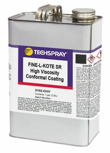 TechSpray 2102-GHV Fine-L-Kote SR Conformal Coating, 1 Gallon