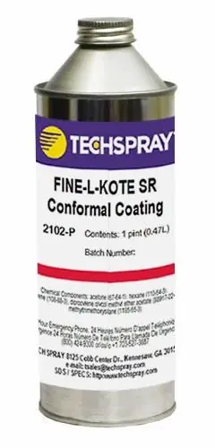 TechSpray 2102-P Fine-L-Kote SR Conformal Coating, 1 Pint