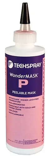 TechSpray 2211-8SQ WonderMASK® P Peelable Solder Mask, 8 oz. Bottles