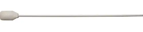 TechSpray 2302-1000 Absorb Tip Polyurethane Foam Swab with Polypropylene Handle, 6" OAL