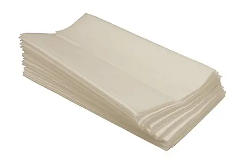 TechSpray 2350-100 Polycellulose Hydroentangled C-Fold Cleanroom Wipers, 8" x 10" (Pack of 100)