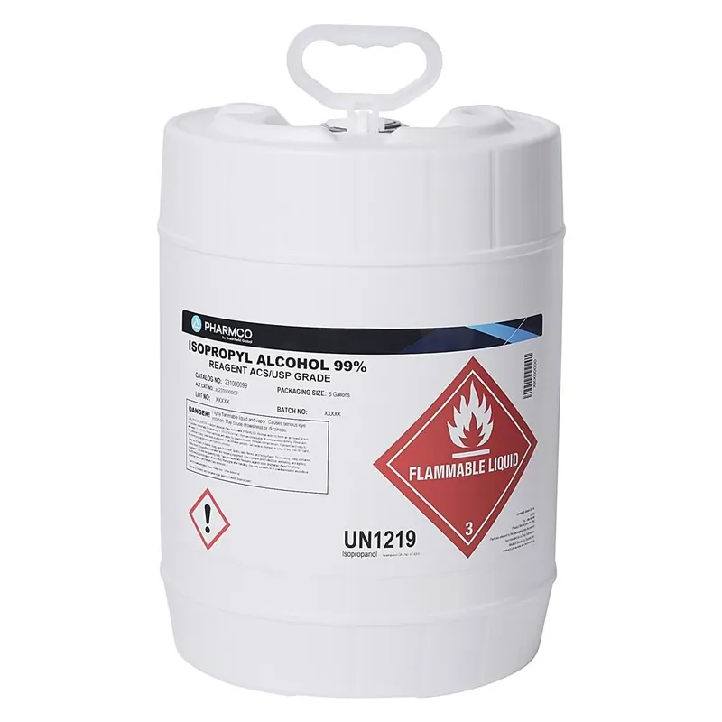 CleanPro® 99% IPA Isopropyl Alchohol 5 Gallon Pail USP-Grade