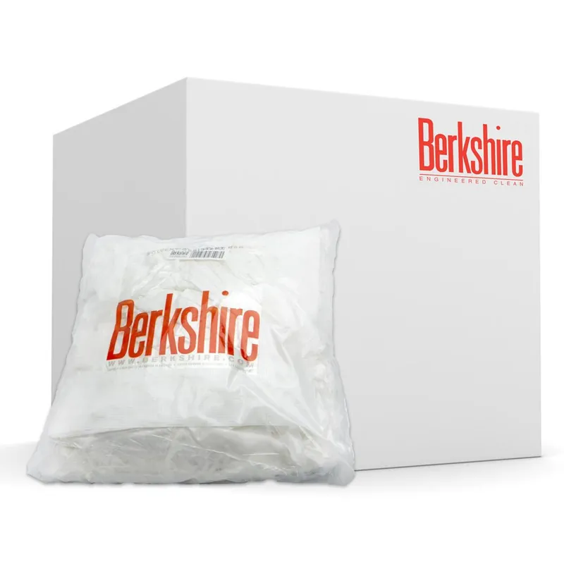 Berkshire Microseal VP Laundered Polyester Knit Cleanroom Wipers, 12" x 12"