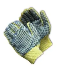 PIP 08-K200PDD/S Lightweight 13-Gauge Kevlar Cut-Resistant Gloves with PVC Grips, Small