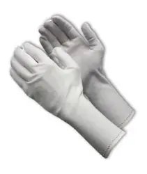 PIP 98-702/12 CleanTeam® Men‘s Stretch Nylon Inspection Gloves with Zig-Zag Stitched Rolled Hem, 12" (Case of 300)