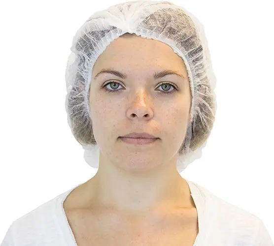 Safety Zone MB-21-PLEATED/W Pleated Bouffant Caps, White, 21" (Case of 1,000)