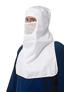 Worklon® 1189 Maxima HD ESD High Density Eyes-Only Pullover Hood, White, OSFA