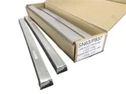 AIM Sn63/Pb37 Electropure™ Bar Solder (25 lb. Box)