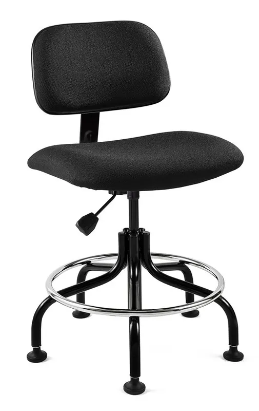 Bevco 4600-F Westmound Bench Height Chair with Tubular Steel Base, Fabric