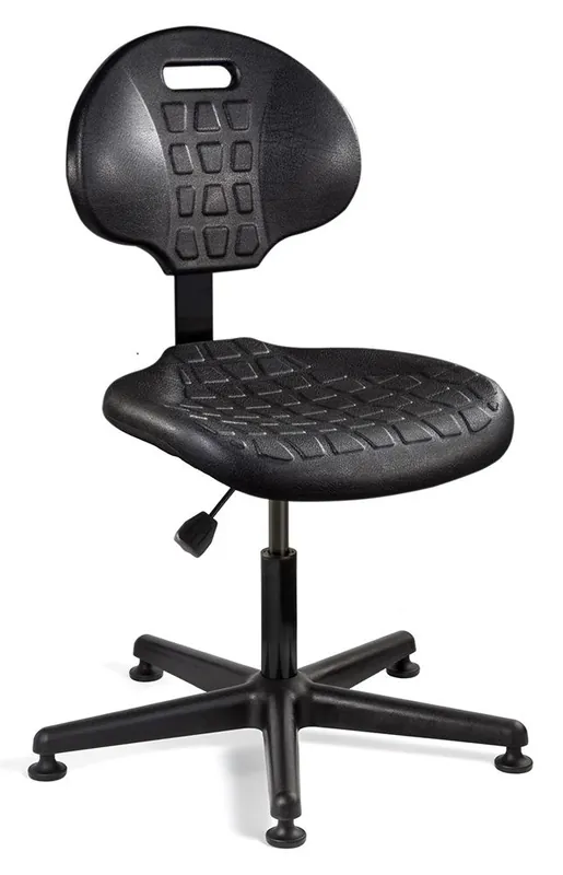 Bevco 7000 Everlast Desk Height Chair with Black Nylon Base, Polyurethane