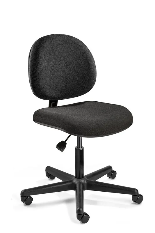 Bevco V4007 Lexington Desk Height Chair with Black Nylon Base, Fabric
