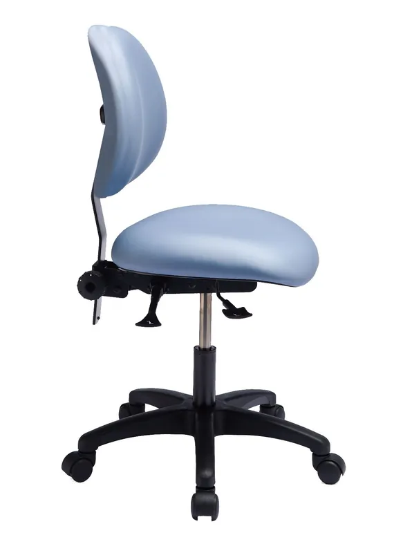 ergoCentric Ergo F 140 Desk Height Chair, Vinyl