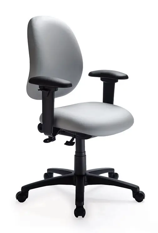 ergoCentric Ergo 2F 140 Desk Height Chair with Tilt Control, Fabric