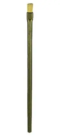 Gordon Brush BT201B Conductive Applicator Brush with 0.003" Brass Bristles, 0.125" Trim & Brass Handle, 3.50" OAL (Pack of 25)