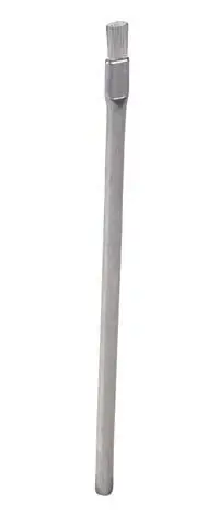 Gordon Brush SST6SS Conductive Applicator Brush with 5/16" Stainless Steel 0.003" dia. Bristles, 5/16" Trim & 5/16" dia. Stainless Steel Tube Handle, 4-1/2" OAL