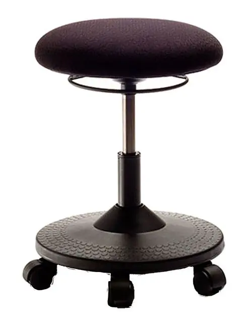 ergoCentric Ergo Scooter Stool, Fabric
