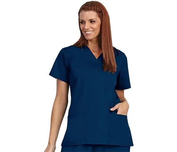 Fashion Seal® Unisex Scrub Shirt with 3 Pockets