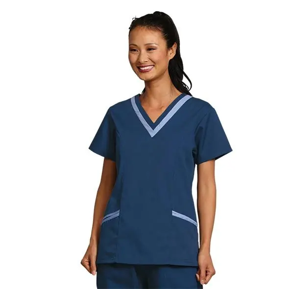 Fashion Seal® Womens‘ Modern Fit Tunic with Double V-Neck