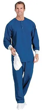 Worklon® 1930 Static Dissipative Microdenier ESD Intershirt with Raglan Sleeves, Navy