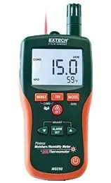 Extech MO290 Pinless Moisture Psychrometers + IR Thermometer