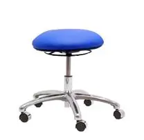 Gibo/Kodama CE1 Series Cleanroom ESD Stool, Conductive Vinyl