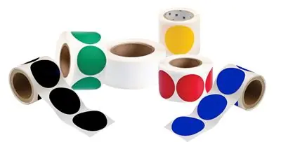 Brady ToughStripe® Polyester Dots, 3.5" Diameter