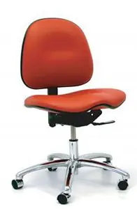 Gibo/Kodama Stamina 7 Series Chair with Saddle Seat, Vinyl