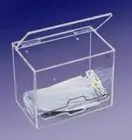 CleanPro® AK-266 Acrylic Face Mask Dispenser, Clear, 5.25" x 9" x 8"