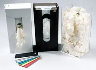 CleanPro® AK-778 Acrylic Box Glove Dispenser, Clear, 3.75" x 5.125" x 10.875"