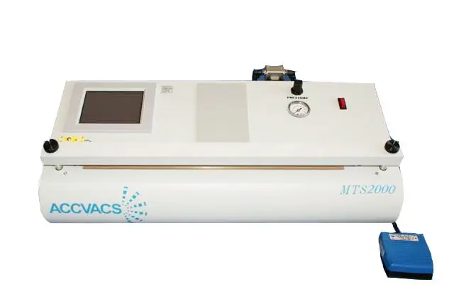 ACCVACS MTS 1500 MTS-Series Impulse Sealer with Touch Screen Temp. Control, 15" x 1/4" Seal