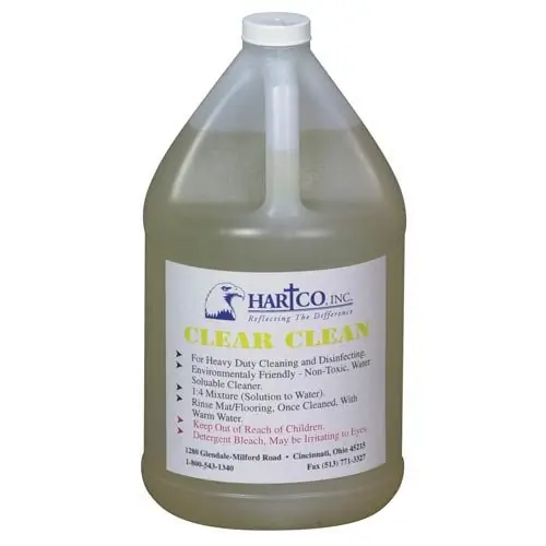 CleanPro® CRF-0002 Clear Clean Mat Cleaner & Track Rejuvenator Concentrate, 1 Gallon