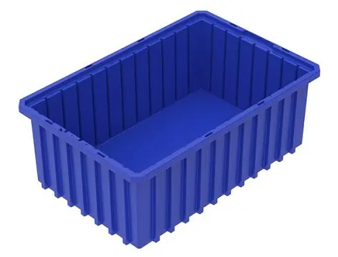 Akro-Mils 33166 Akro-Grid Dividable Grid Container, 10.88" x 16.5" x 6"