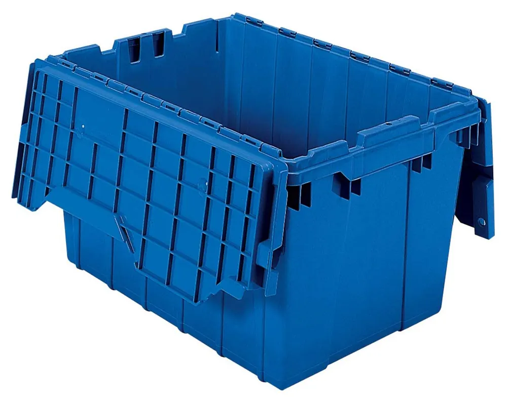 Akro-Mils 39120 KeepBox Attached Lid Container, 15" x 21.5" x 12.5"