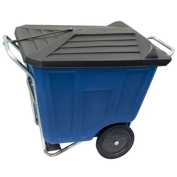 Akro-Mils 76491 Akro-Cart with Lid, Gray, 47" x 30.5" x 39.5"