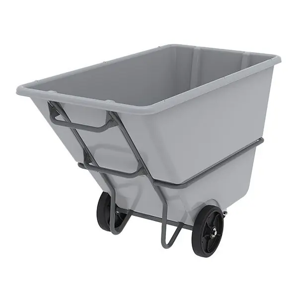Akro-Mils 77610 Heavy-Duty Akro-Tilt Truck 200, Gray, 66" x 33" x 42"