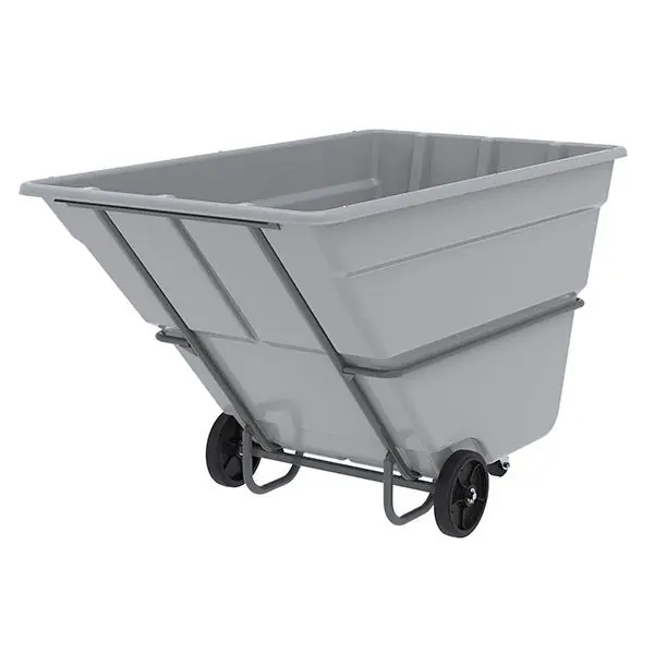 Akro-Mils 77810 Heavy-Duty Akro-Tilt Truck 400, Gray, 85" x 48" x 51"