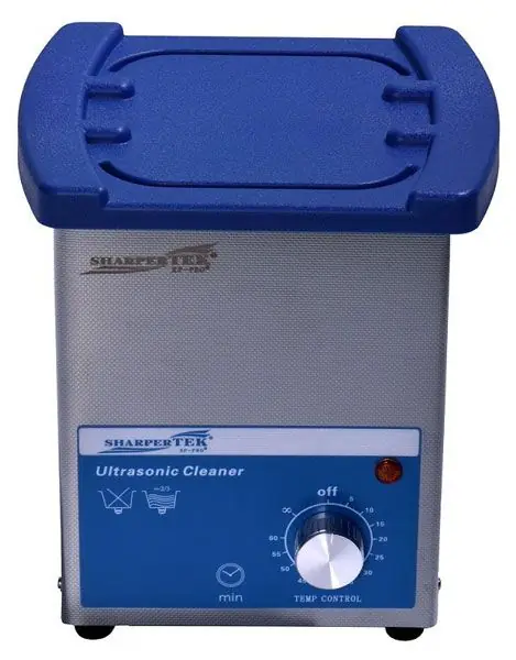 SharperTek SH80-2L-NOHT Ultrasonic Cleaner with Basket, 1.7 Quart
