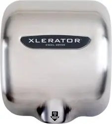 XLERATOR® XL-SB Stainless Steel Hand Dryer with HEPA Filter & Noise Reduction Nozzle