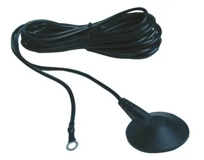 FM1515 Low Profile Floor Mat Ground Cord with 10mm Male Stud, 15‘