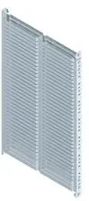BUILT RIGHT DSP36 Double-Sided Panel for Solder Pallet Carts, includes 36 Slots