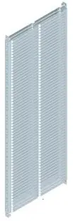 BUILT RIGHT DSP61 Double-Sided Panel for Solder Pallet Carts, includes 61 Slots